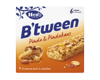Barre de céréales Hero B'tween cacahuètes 6 paks barre 25g