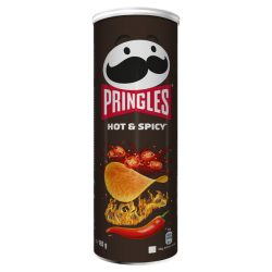 Chips Pringles hot spicy 165gr