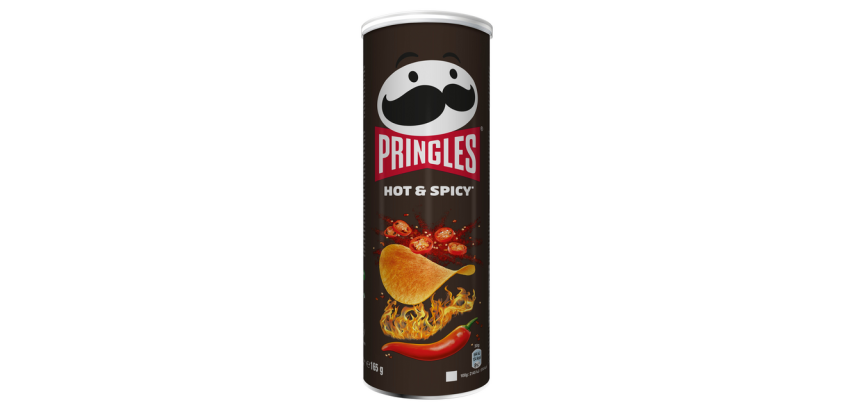 Chips Pringles hot spicy 165gr