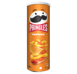 Chips tuiles Pringles paprika 165g