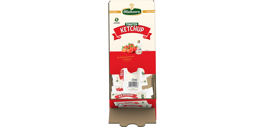 Ketchup tomate oliehoorn sachet 150x 15ml 150 pièces