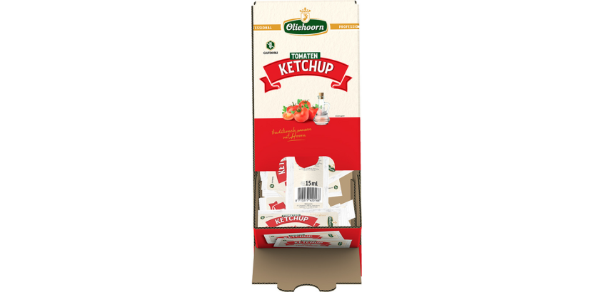 Ketchup tomate oliehoorn sachet 150x 15ml 150 pièces