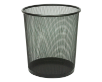 Corbeille à papier ronde Vepa bins 19L noir