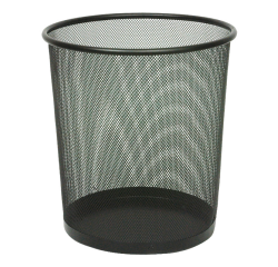 Corbeille à papier ronde Vepa bins 19L noir