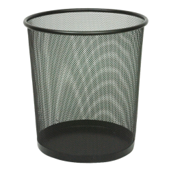 Corbeille à papier ronde Vepa bins 19L noir