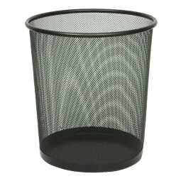 Corbeille à papier ronde Vepa bins 19L noir