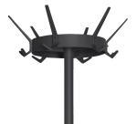 Porte-manteau Vepa Bins Crown 18 crochets noir