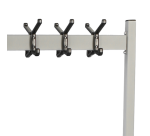 Vestiaire mobile Vepa Bins 11 crochets argent