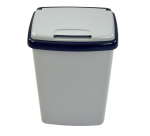 Afvalbak Vepa Bins bekerinzet 5-gaats 50 liter grijs