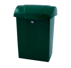 Boîte à lettres Vepa Bins avec rabat plastique vert