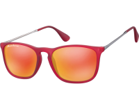 Lunettes de soleil Montana rouge verre rouge