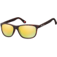 Zonnebril Montana met geel glas mat turtle