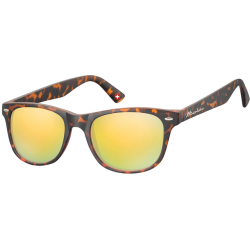 Zonnebril Montana met geel glas turtle