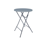 Table haute BRASQ 80cm BT100 gris