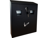 Cendrier mural BRASQ 32x26cm noir