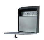 Cendrier mural BRASQ 32x26cm noir