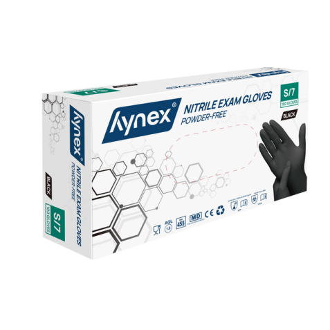 Gant Hynex S Nitrile noir 100 pièces