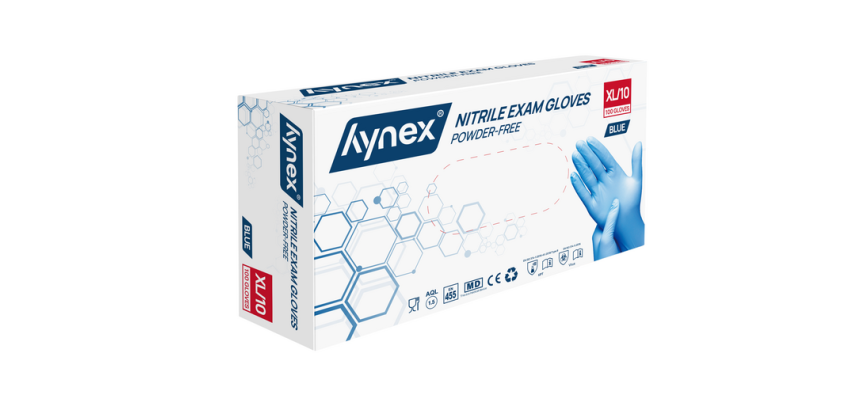 Gant Hynex Nitril XL Blau 3,5g 100 Stück
