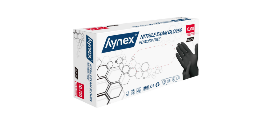 Handschuh Hynex Nitril XL schwarz 3,5g 100 Stück