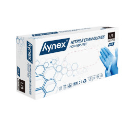 Gant Hynex L Nitrile bleu 100 pièces