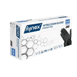 Gant Hynex M Nitrile noir 100 pièces