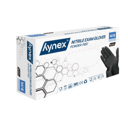 Gant Hynex M Nitrile noir 100 pièces