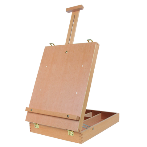 Coffret chevalet Conda bois 42x33x8,5cm