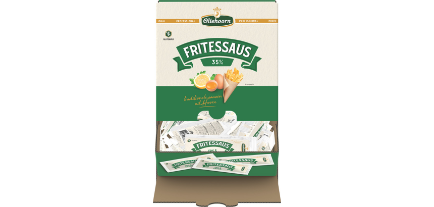 Oliehoorn fries sauce 35% gluten-free sachet 198x 20ml