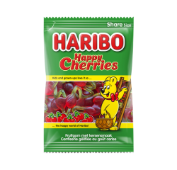 Bonbons Haribo Cerises sachet 250g