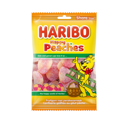 Bonbons Haribo Pêches sachet 250g