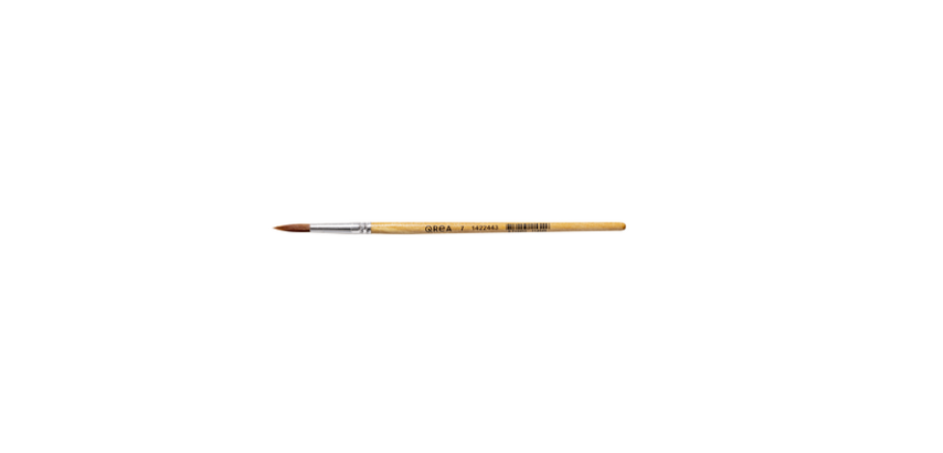 Qrea Pinsel Synthetikhaar Nr. 7 Breite 5,4 mm