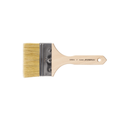 Brosse plate Qrea soie de porc n° 4 largeur 100mm