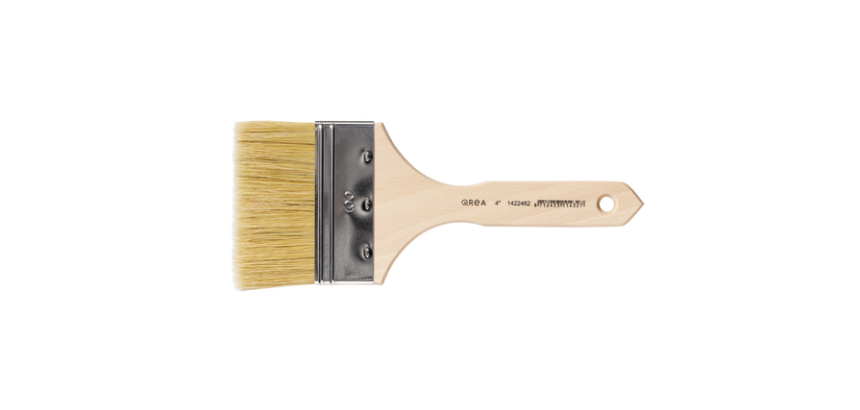 Kwast Qrea varkenshaar nr 4 breedte 100mm