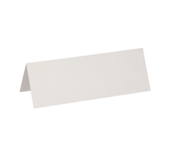 Porte-nom de table MAUL carton 21x7,5cm blanc 100 pièces