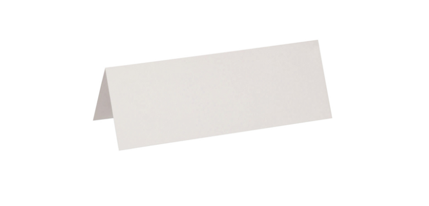 Tafelnaambord MAUL karton 21x7,5cm wit 100 stuks