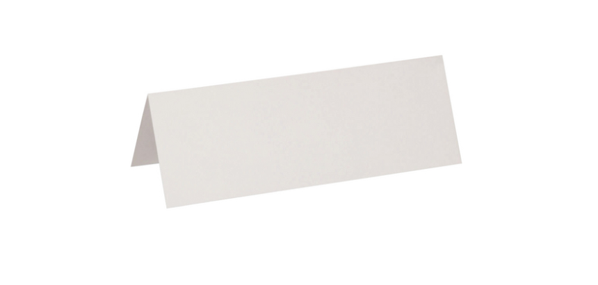MAUL table name holder cardboard 21x7.5cm white 100 pieces
