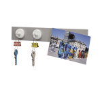 Magneet met haak MAUL 47mm trekkracht 12kg wit 5 stuks