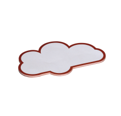 Carte d'animation MAUL nuage 14x23cm blanc 20 pièces
