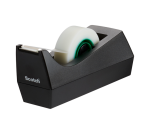 Plakband Scotch Magic 810 19mmx33m transparant 14 rollen + plakbandhouder zwart