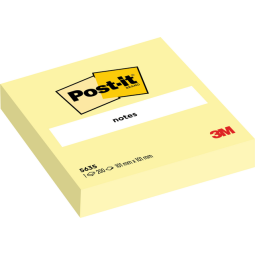 Bloc mémos Post-it 5635 101x101mm jaune 200 feuilles