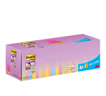 Bloc mémos 3M Post-it Z-Notes R330 Super Sticky 76x76mm 20+4 gratuits