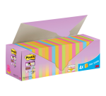 Bloc mémos 3M Post-it Z-Notes R330 Super Sticky 76x76mm 20+4 gratuits