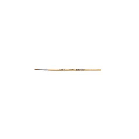Pinceau Qrea poil synthétique n° 1 largeur 2,7mm