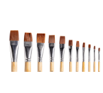 Pinceaux Qrea poil synthétique set 11 largeurs