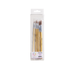 Pinceaux Qrea poil synthétique set 5 largeurs