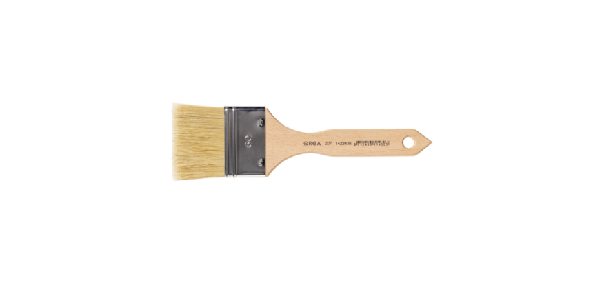 Flat brush Qrea boar bristle No. 2.5 width 61.2mm