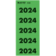 Rugetiket Leitz 2024 80mm groen 100 stuks