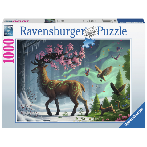 Puzzle Ravensburger Cerf du printemps 1000 pièces