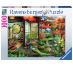 Puzzle Ravensburger  Maison de thé Jardin japonais 1000 pièces