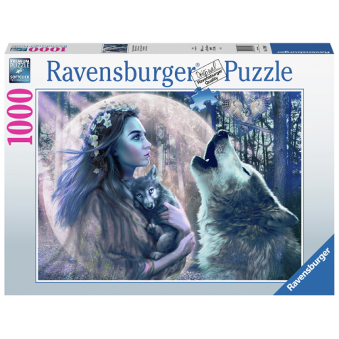 Puzzel Ravensburger Magie du clair de lune 1000 pièces
